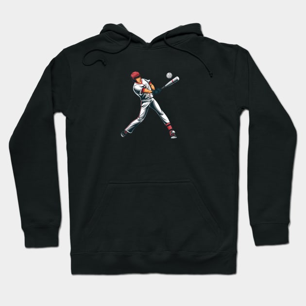 Baseball Player Hoodie by TambuStore